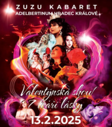 ZuZu kabaret Valentýnská Show 7 tváří lásky - Adalbertinum